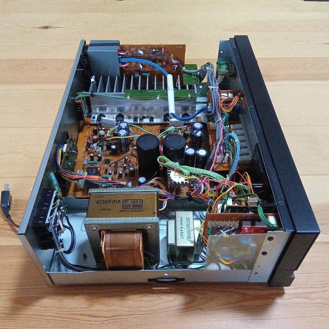 ALPINE/LUXMAN 真空管ハイブリッドプリメインアンプ　LV-103