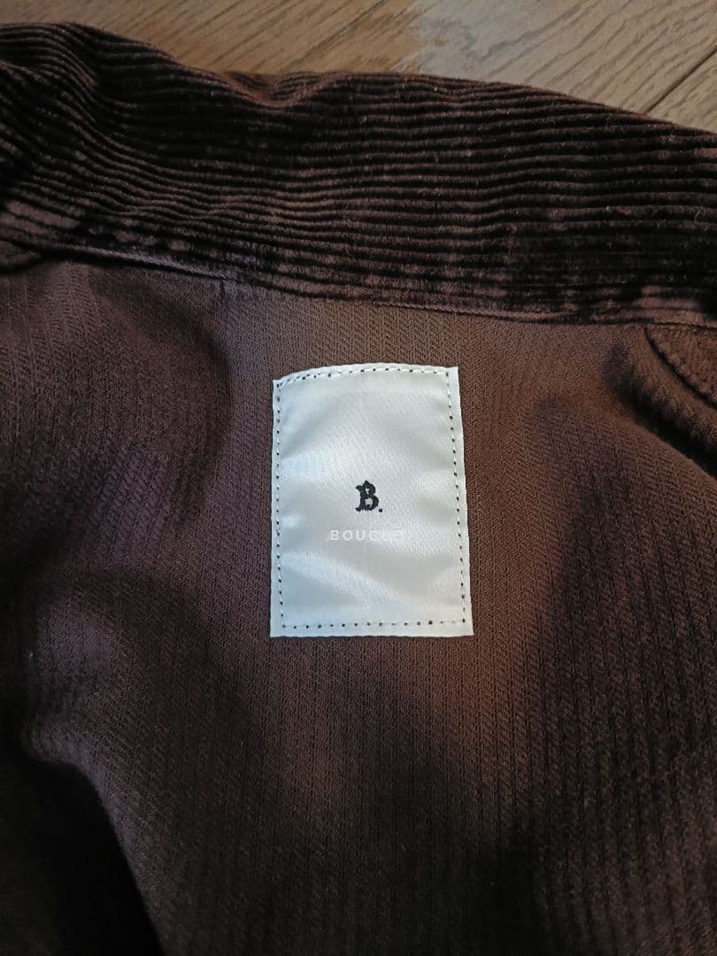 LA BOUCLE USカバーオール ブラウンコール