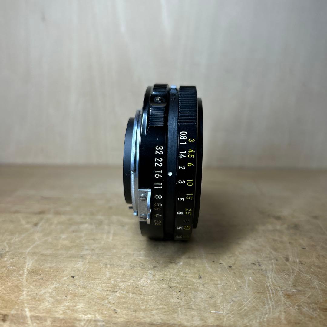 Nikon F +GN Auto Nikkor 45mm f2.8 完動極美品