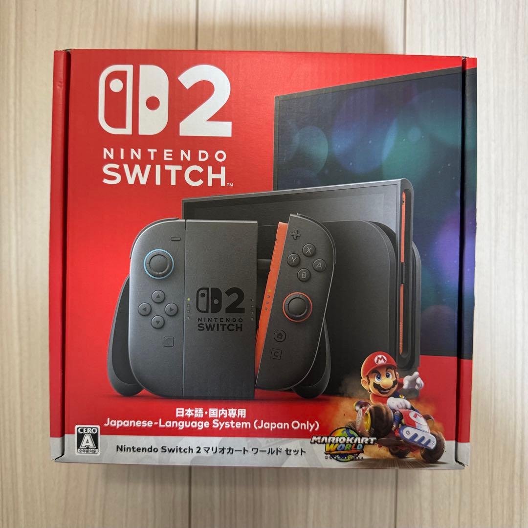 【即日発送新品未開封】Nintendo Switch 2 マリオカートセット本体