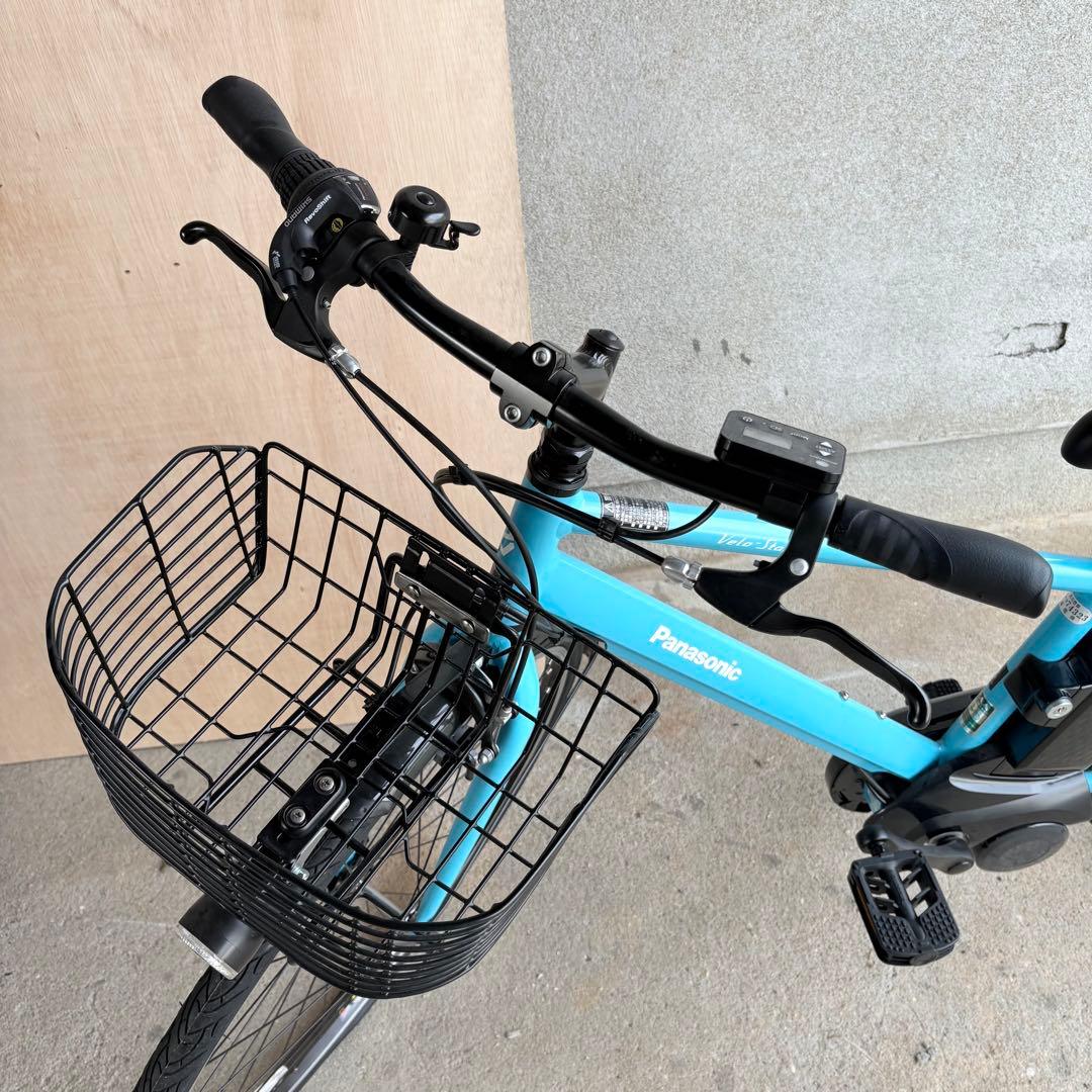 【美品】【引取り可】パナソニック ベロスター ELVS773 2021電動自転車
