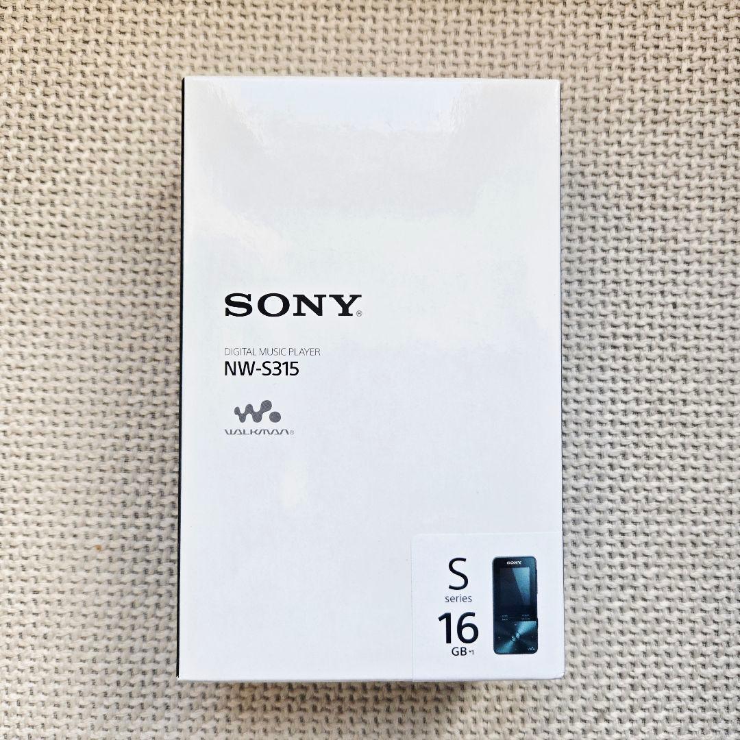 【未開封】ポータブルオーディオプレーヤー ウォークマン　16GB　NW-S315