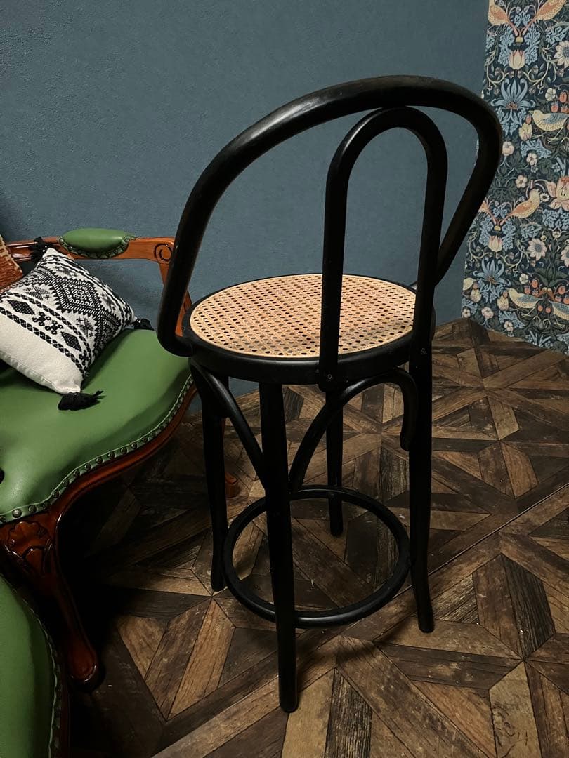 ラタン ビンテージ ベントウッドチェア 椅子 ハイチェア インテリア