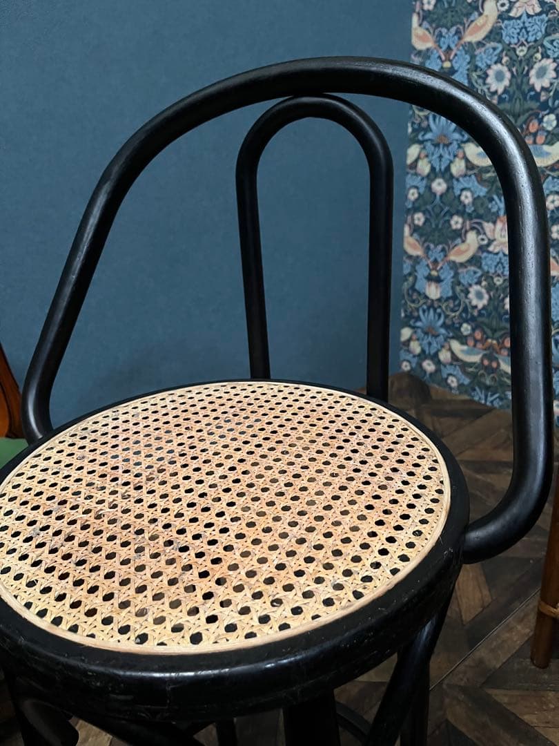 ラタン ビンテージ ベントウッドチェア 椅子 ハイチェア インテリア