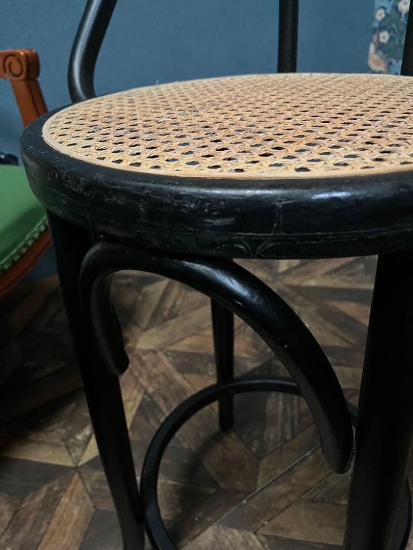 ラタン ビンテージ ベントウッドチェア 椅子 ハイチェア インテリア