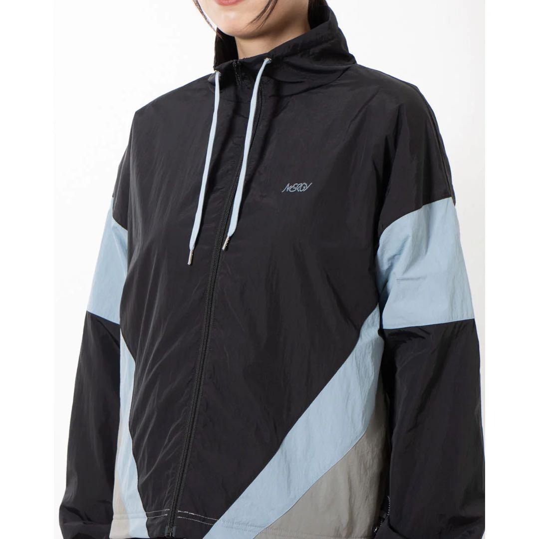 NERGY JAPAN ウィンドブレーカー 裏トリコット 上下セット ヨガウェア