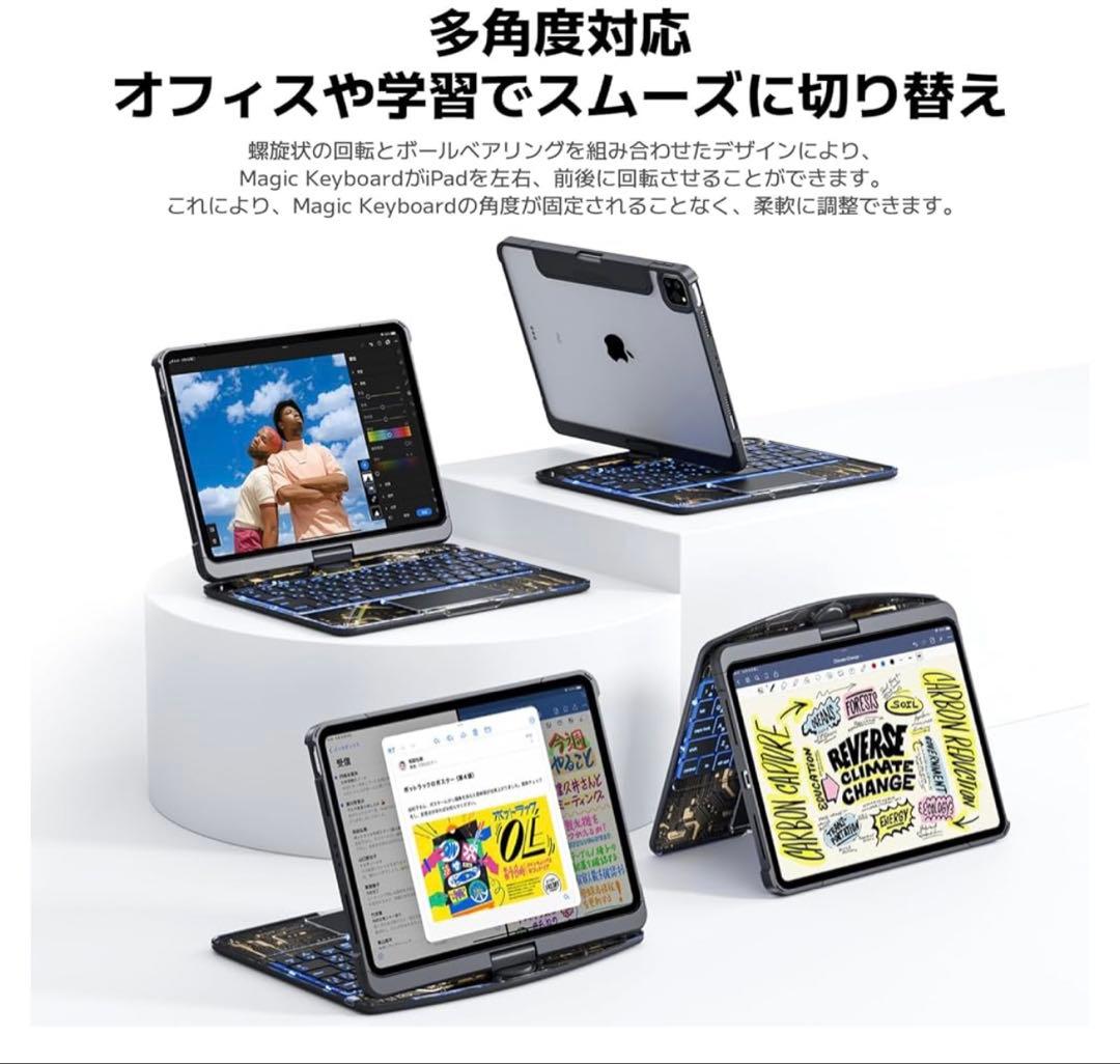iPadケース ,(2024 iPad Pro 13インチ M4)