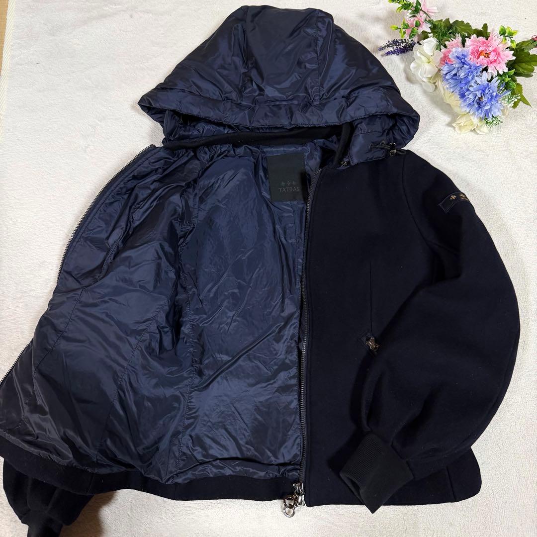 近年★美品★TATRAS★タトラス GARONNA ウールジャケット ダウン切替
