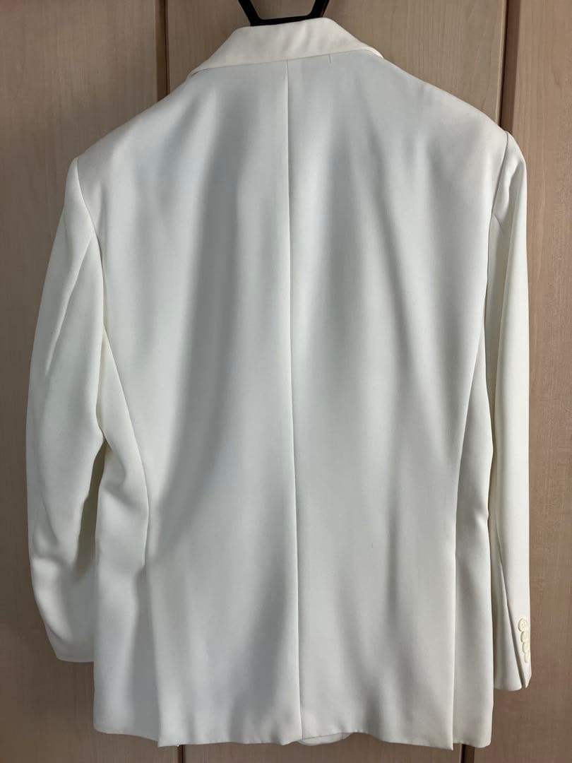 矢沢永吉風　白スーツ上下・サスペンダーベルトおまけ付き