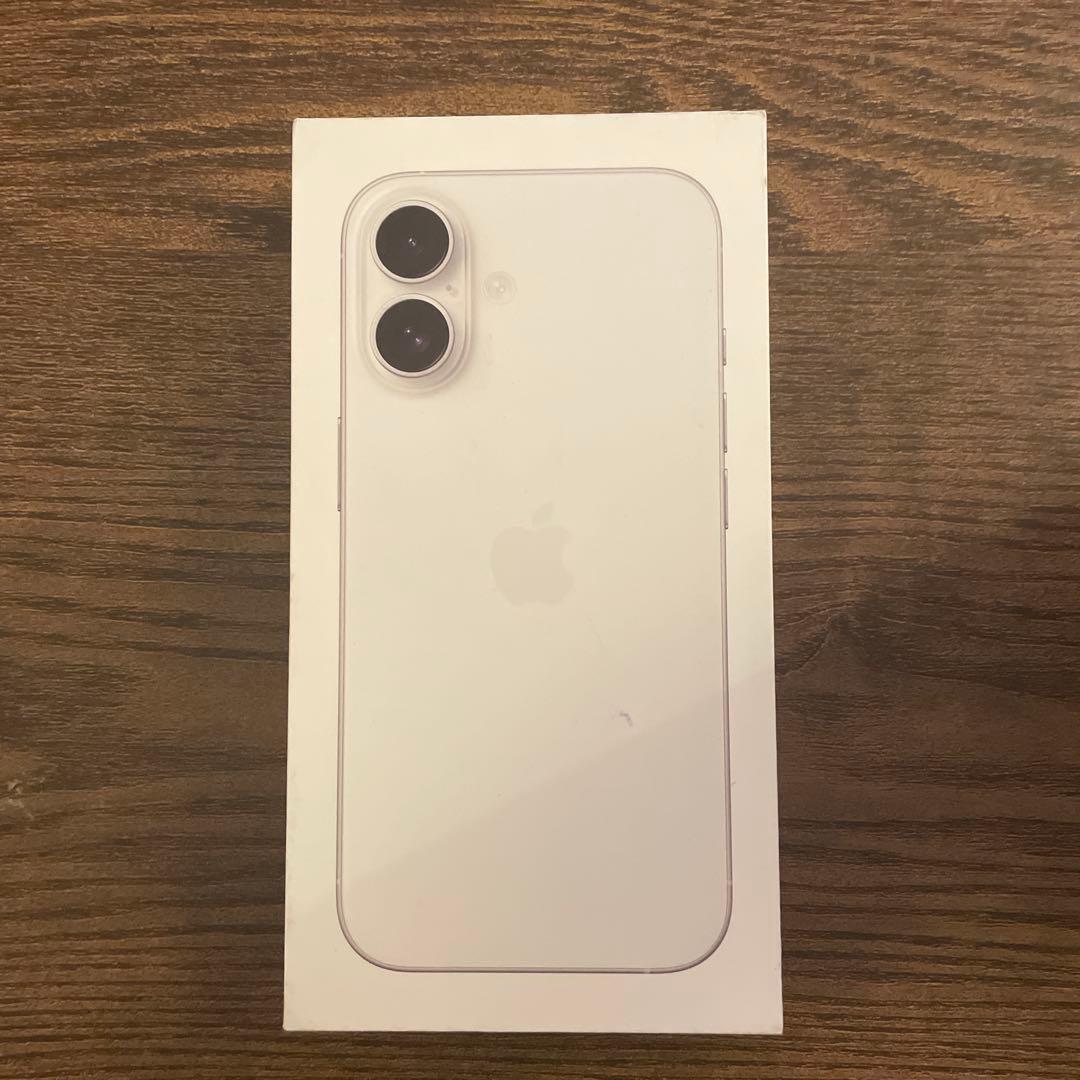 【最終値下げ】iPhone 16 128GBホワイト（SIMフリー）新品未使用