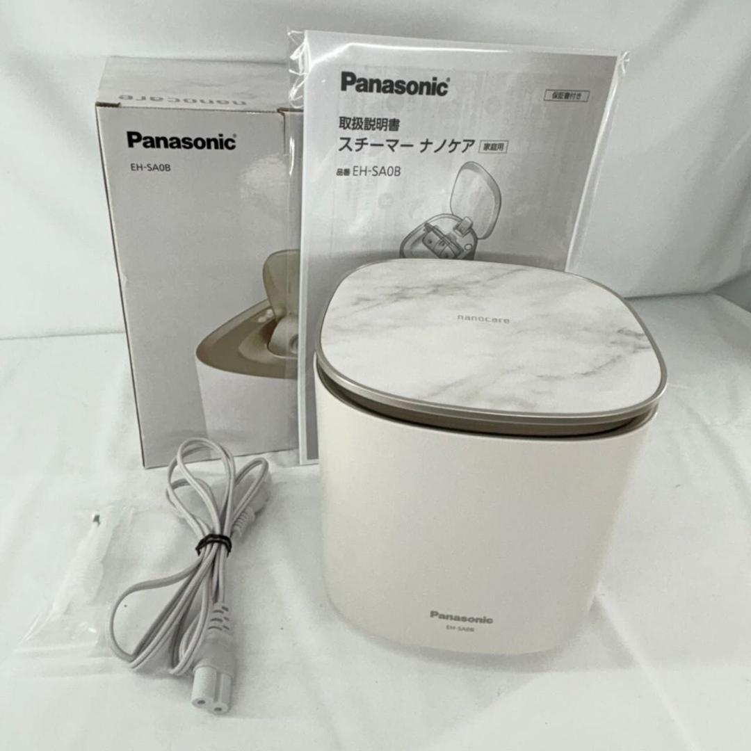 【美品】Panasonic パナソニック　スチーマー　ナノケア EH-SA0B