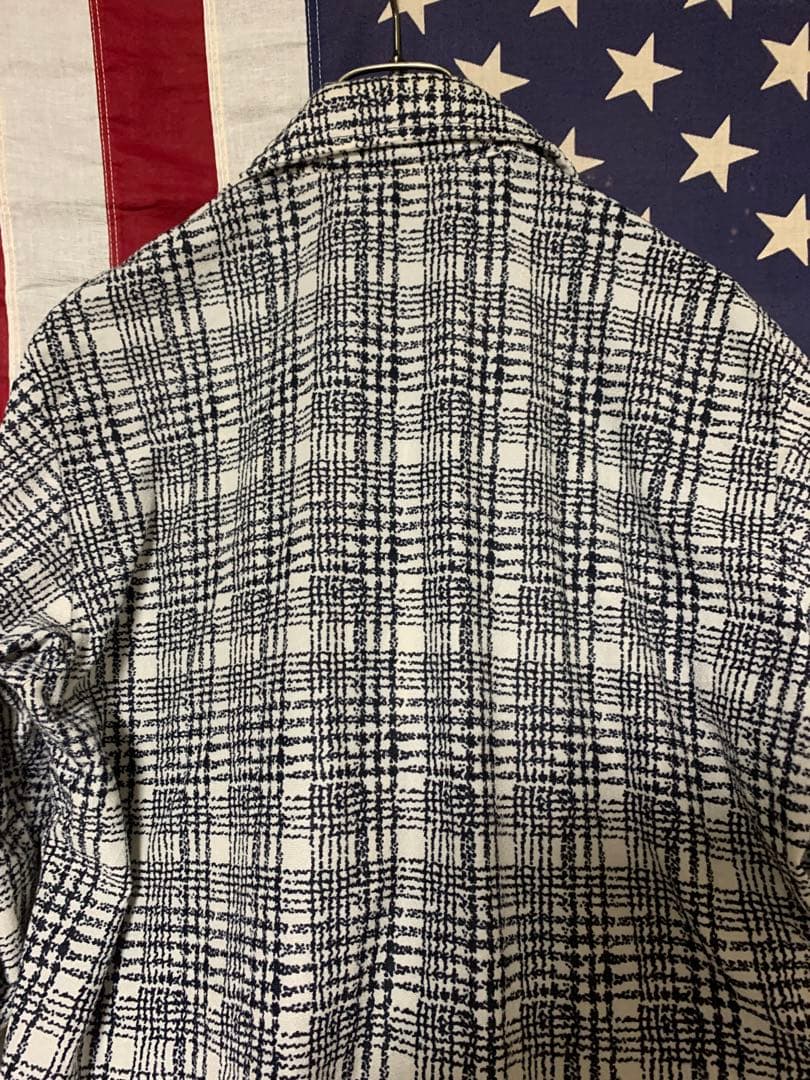 トップス 60s vintage USA Italian collar shirt L