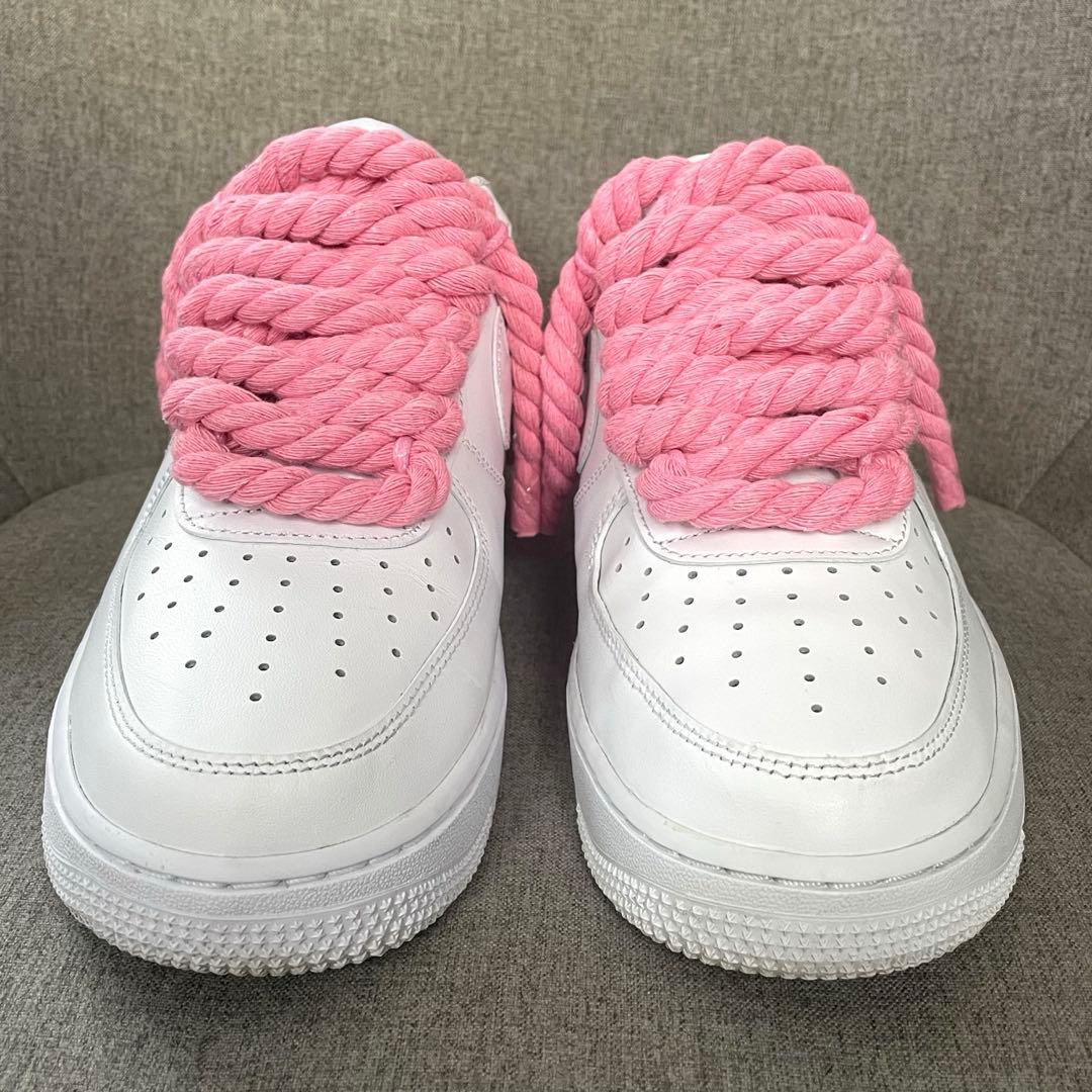 ナイキ エアフォース1 ロー ロープカスタム　ロープフォース26.5cm