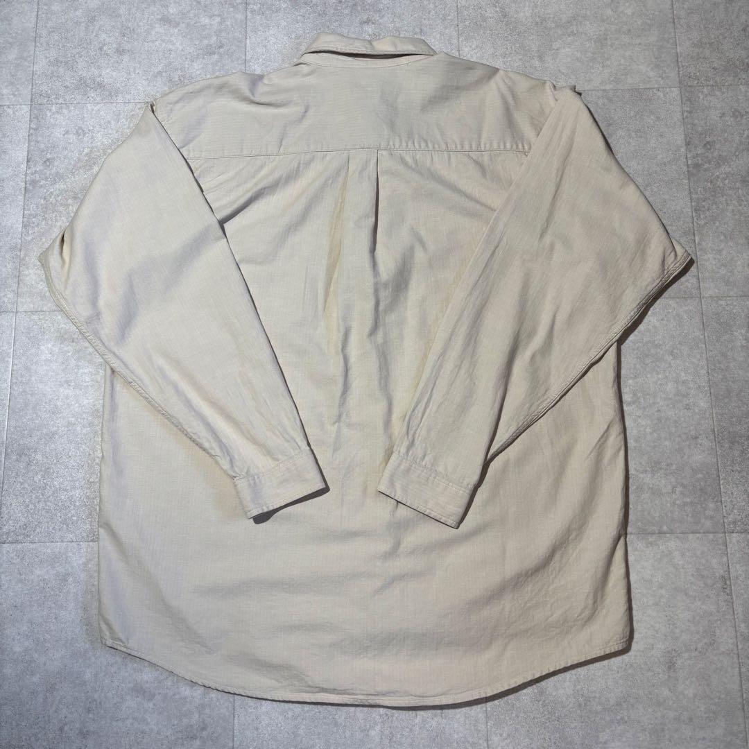 【パタゴニア】コットンシャツ　ヘリンボーン　patagonia 長袖　F00