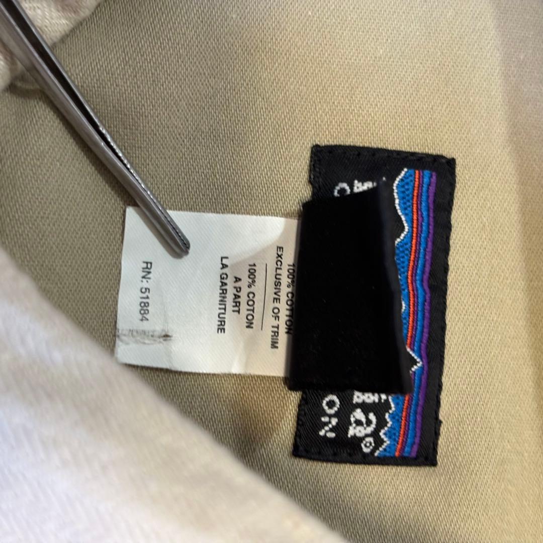 【パタゴニア】コットンシャツ　ヘリンボーン　patagonia 長袖　F00