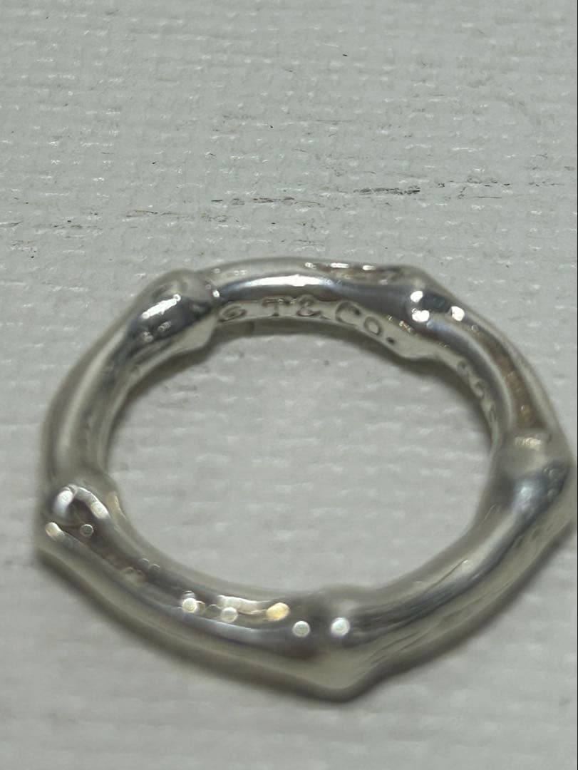 ティファニー TIFFANY Co バンブー リング 指輪 シルバー SV925