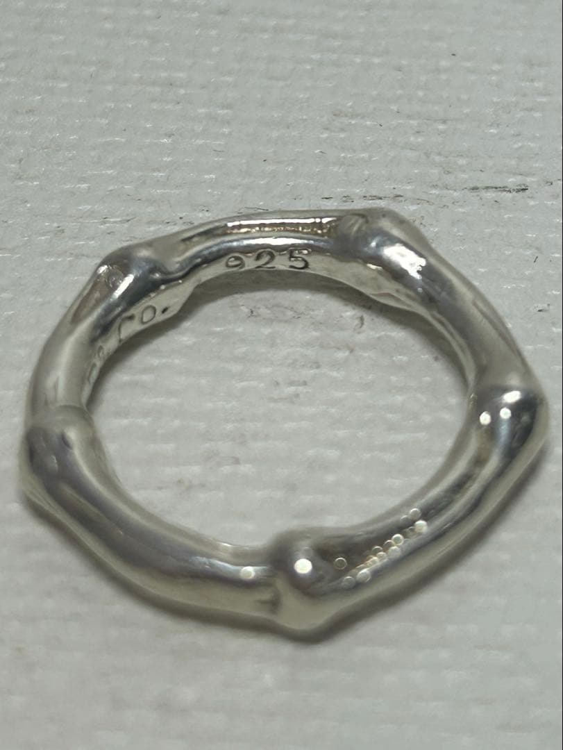 ティファニー TIFFANY Co バンブー リング 指輪 シルバー SV925