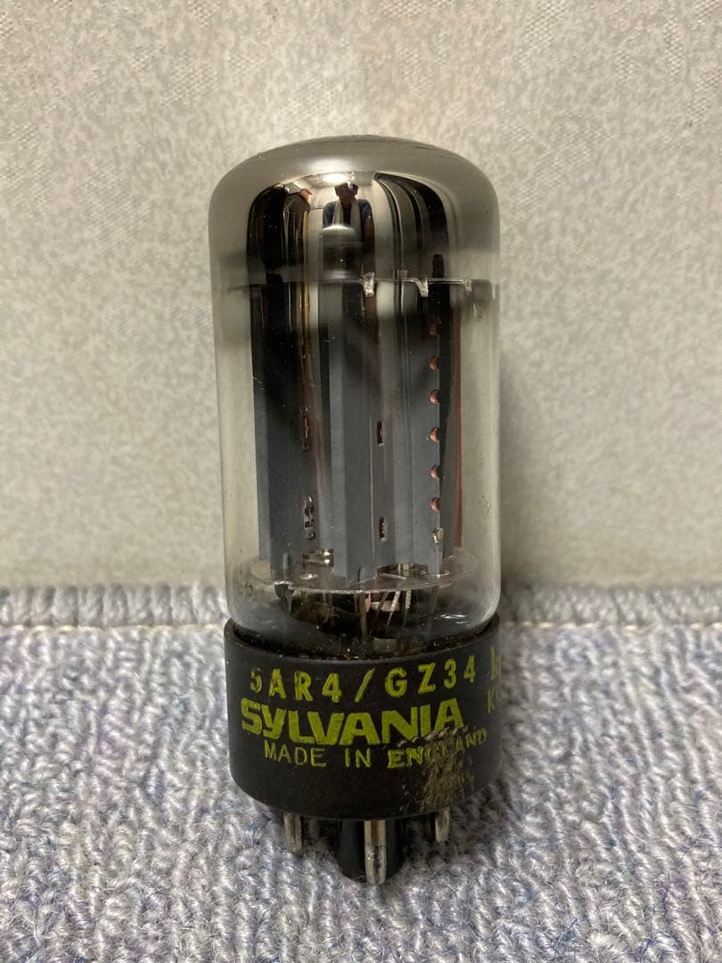 Mullard GZ34 / 5AR4 ノコギリ型 Sylvania Label