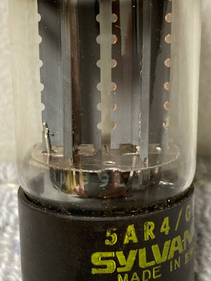 Mullard GZ34 / 5AR4 ノコギリ型 Sylvania Label