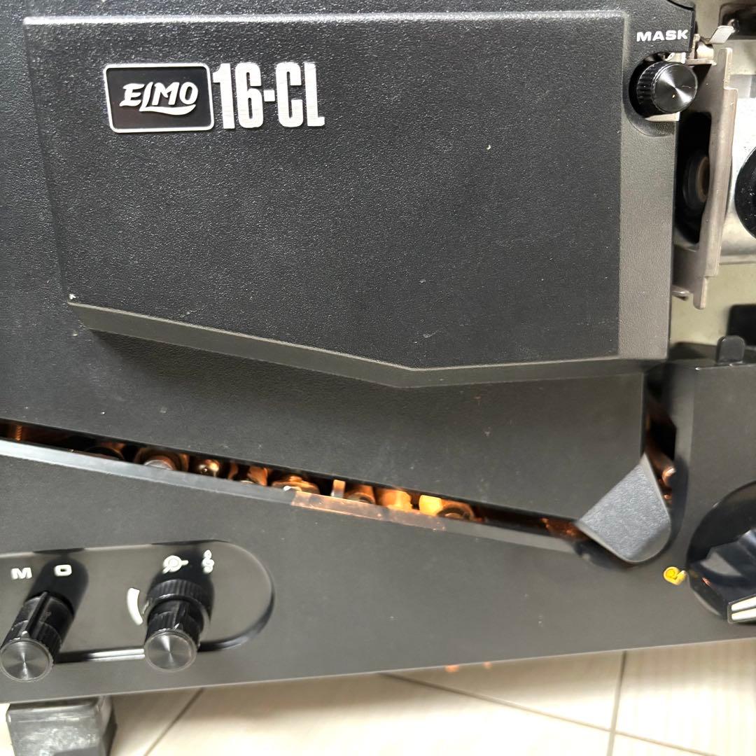 エルモ ELMO 16-CL 16㎜ 映写機 昭和レトロ アンティーク 当時物