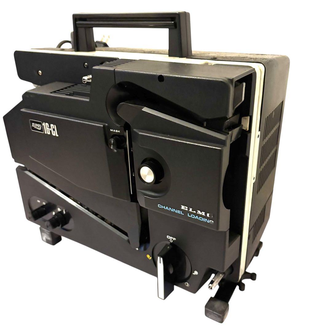 エルモ ELMO 16-CL 16㎜ 映写機 昭和レトロ アンティーク 当時物