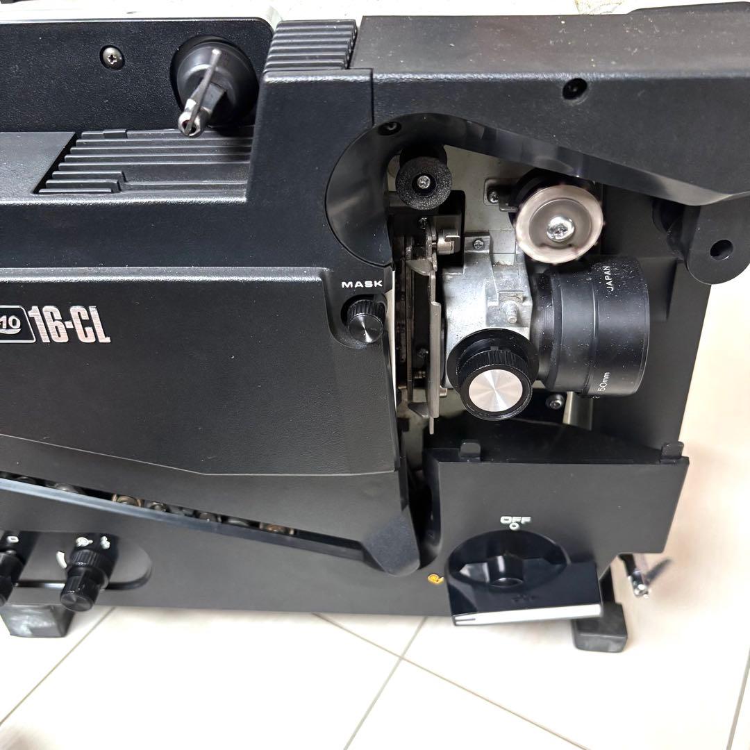 エルモ ELMO 16-CL 16㎜ 映写機 昭和レトロ アンティーク 当時物