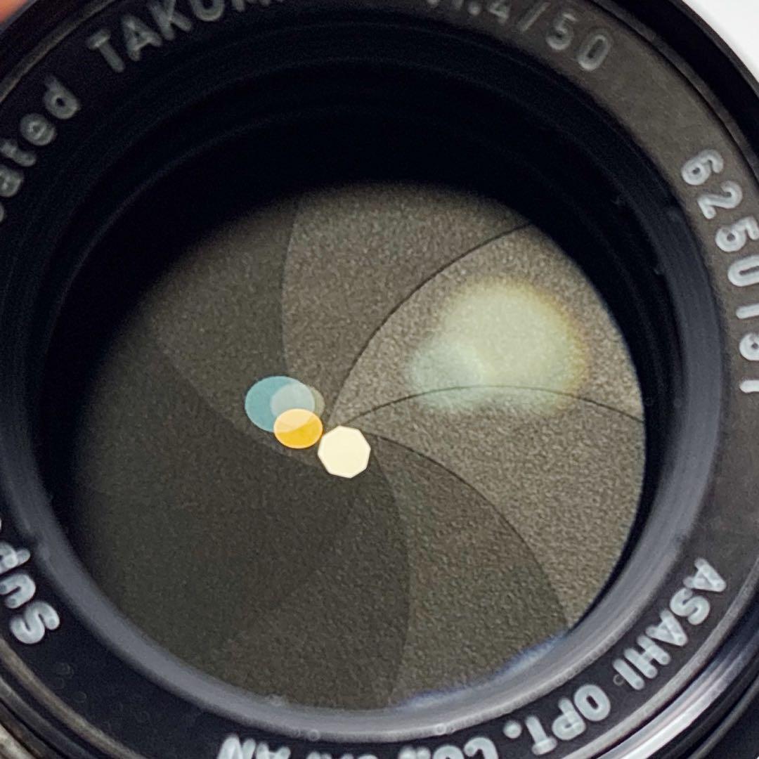 美品 PENTAX SMC TAKUMAR 50mm f1.4 単焦点レンズ