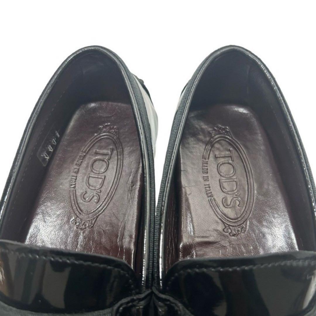 TOD'S エナメルドライビングシューズ　UK5