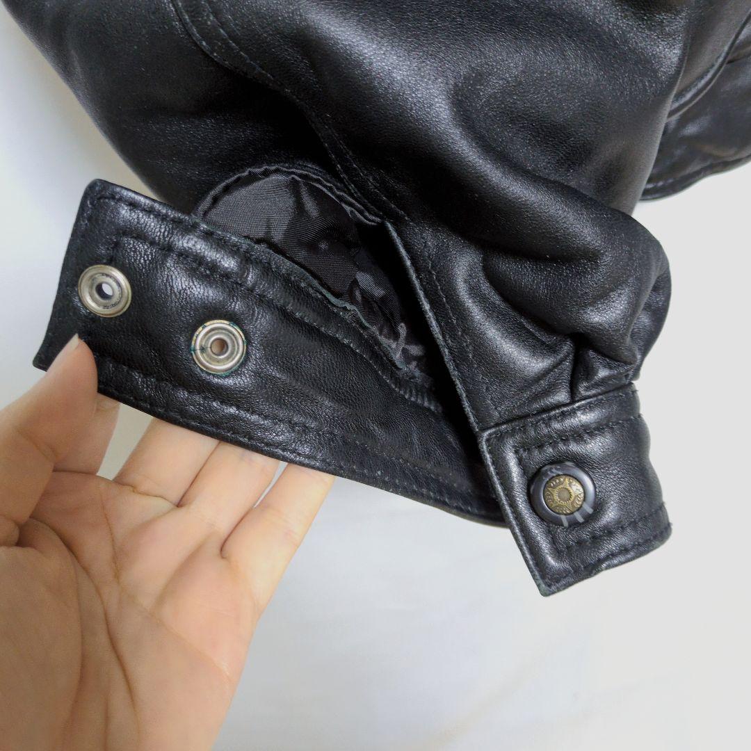 PALACE レザージャケット ラムレザー 羊革 ヴィンテージ ファー