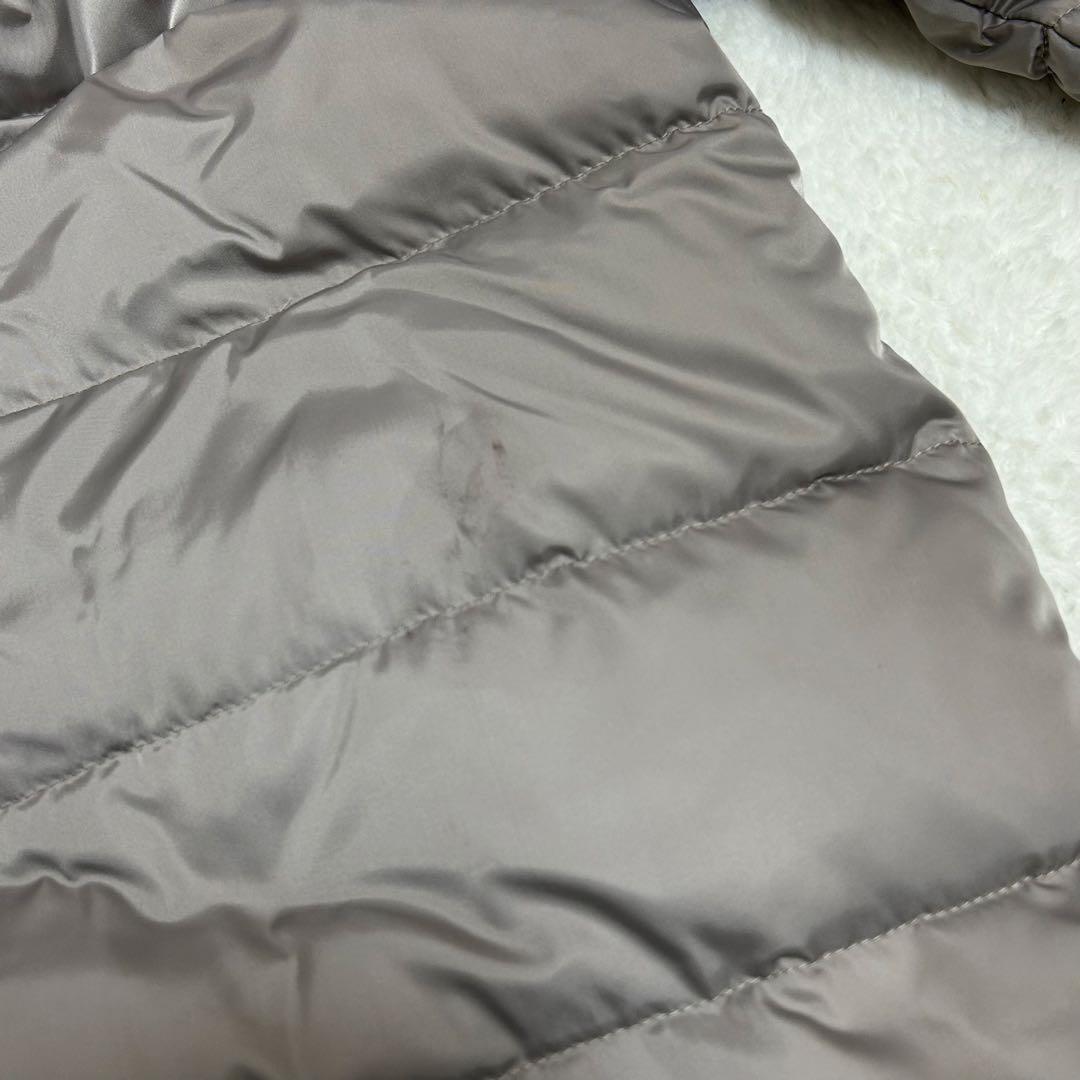 【美品】ヘルノ ポーラーテック ダウンコート 44 2XL相当 グレージュ