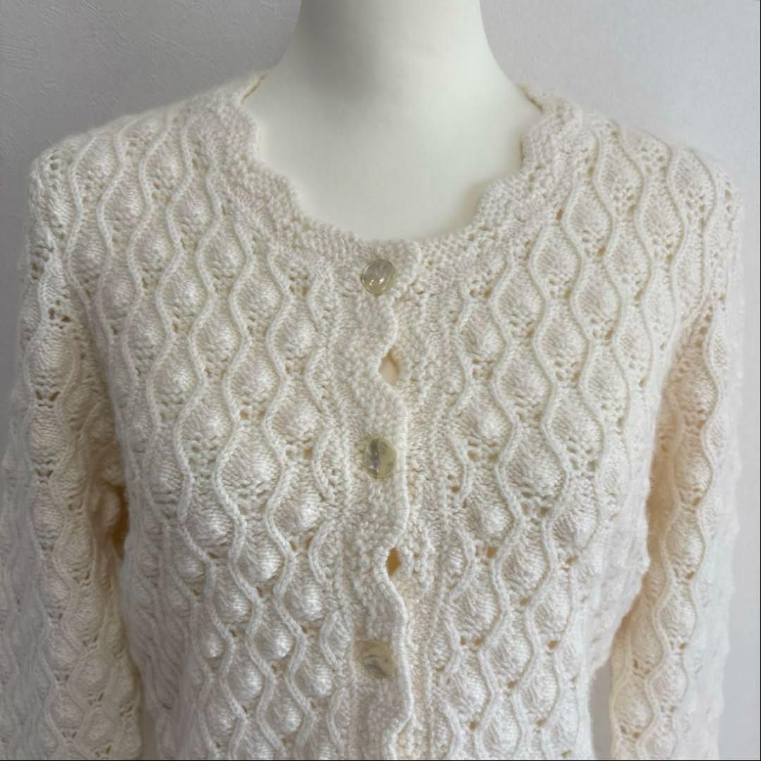 【美品】 Rouje Paris ルージュ カーディガン ニット フランス