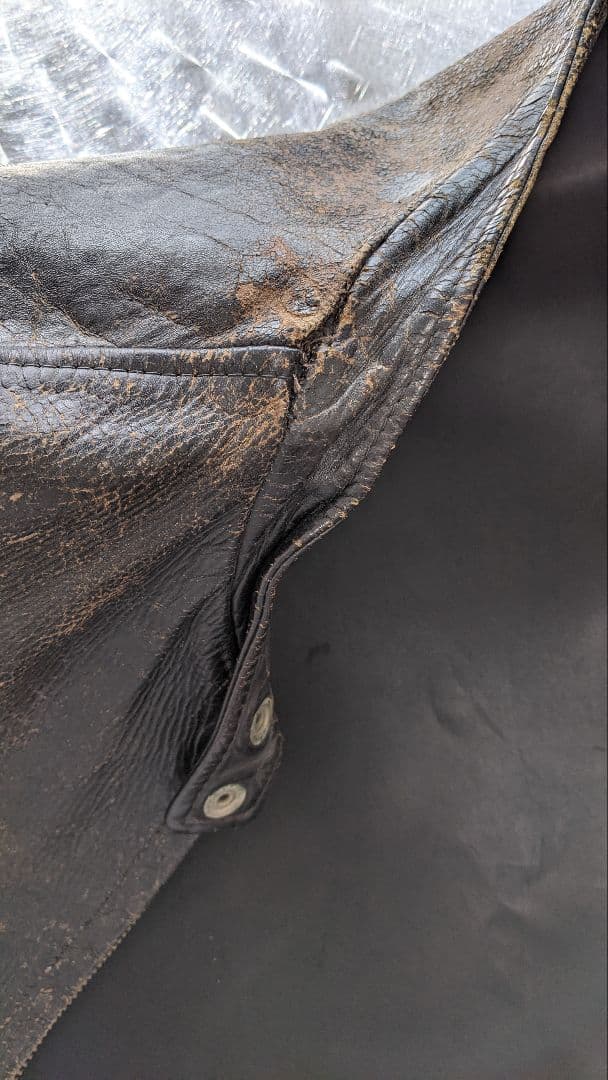 ナ*ト様 Taubersタウバーズ50sオリジナルビンテージホースハイドレザージ