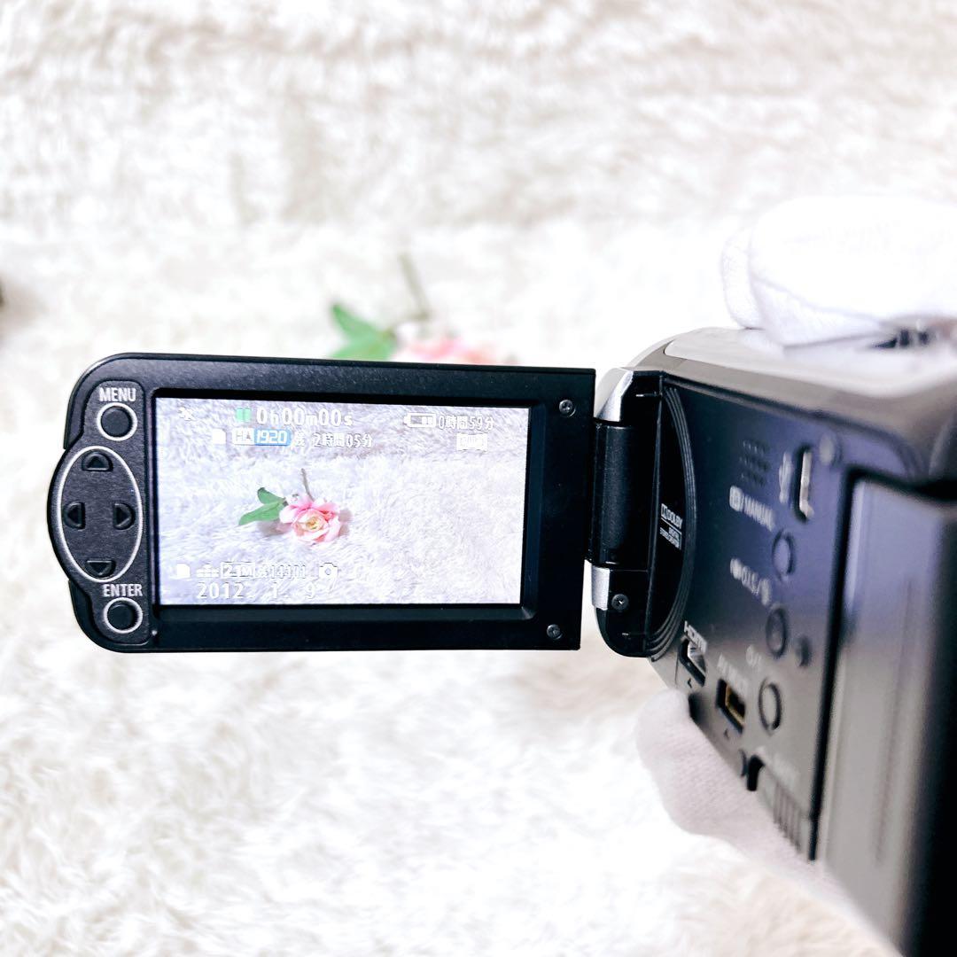 Panasonic HC-V100M ビデオカメラ バッテリー2個　 動作確認済