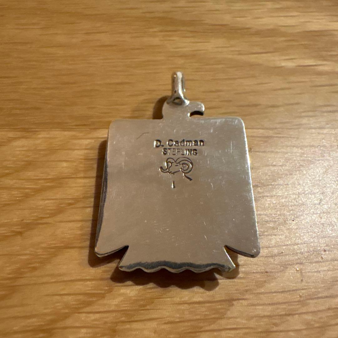 ダレルキャドマン　ナバホ族　ペンダント　サンダーバード［最終価格］