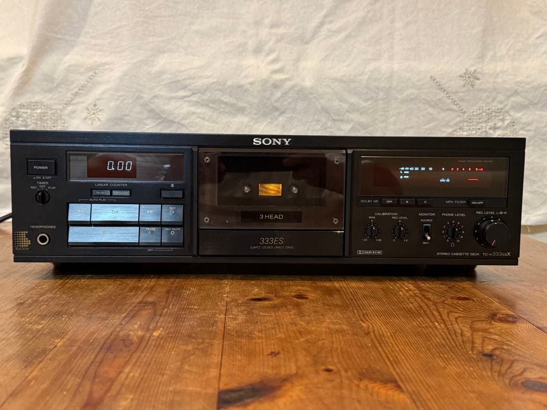 SONY TC-K333ES カセットデッキ【ジャンク】