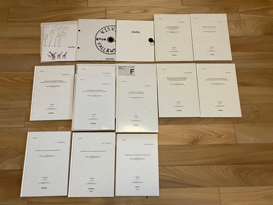 visvim LOOK BOOK カタログセット