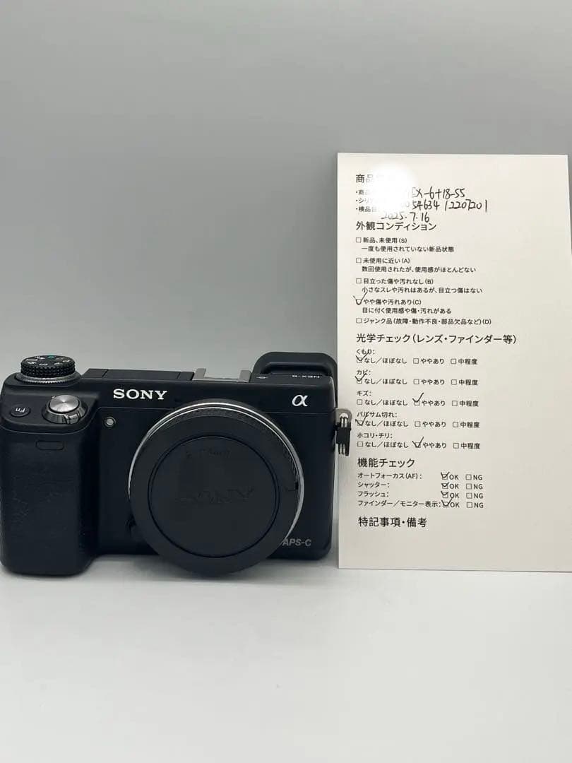 【返品保証・動作確認済】SONY NEX-6（E18-55mm）