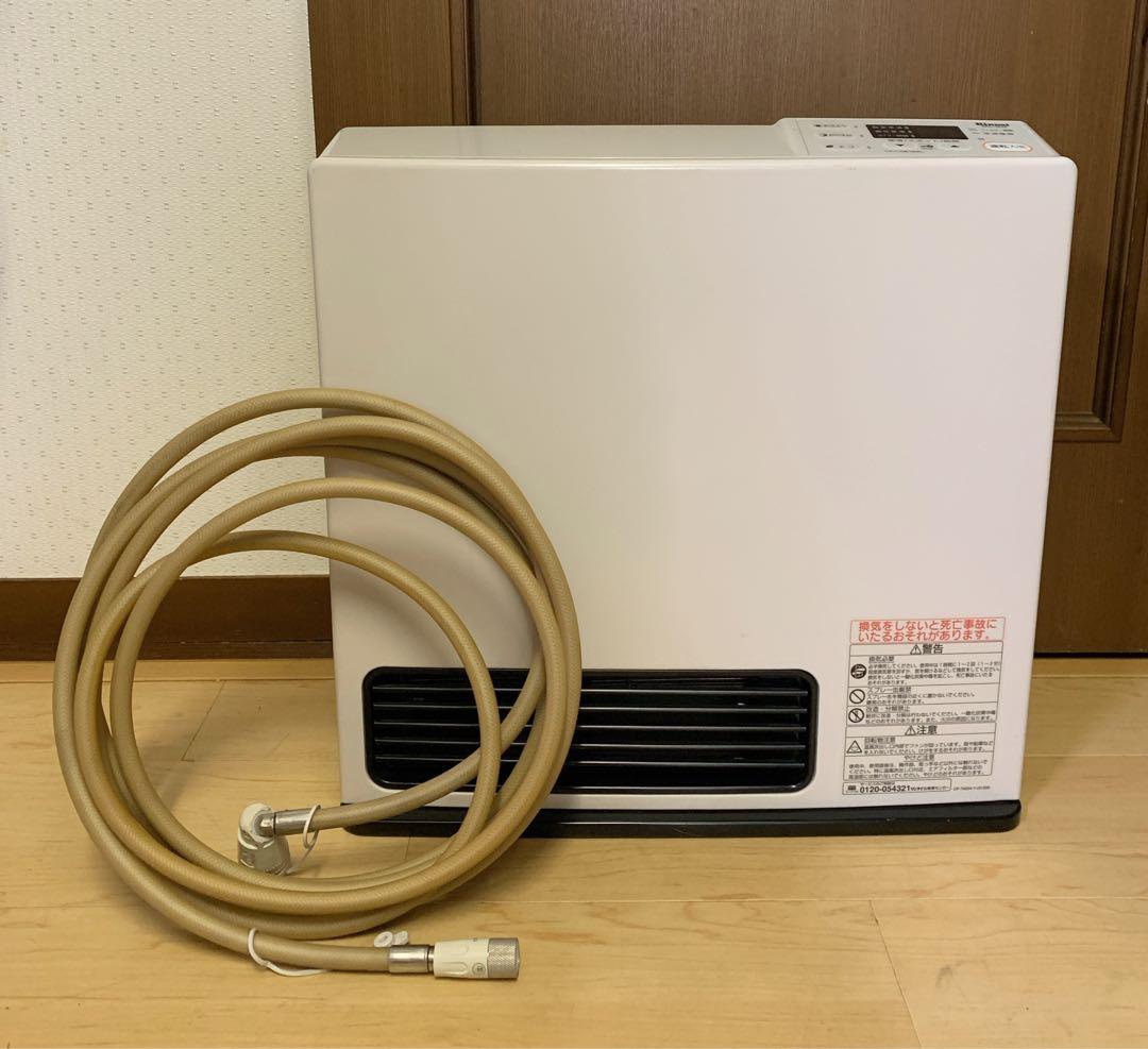 値下げ！【美品】Rinnai 都市ガスファンヒーター　SRC-364E ホース付