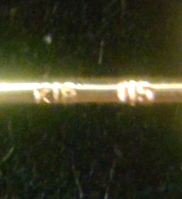 K18 ピアス　ダイヤモンド　片耳