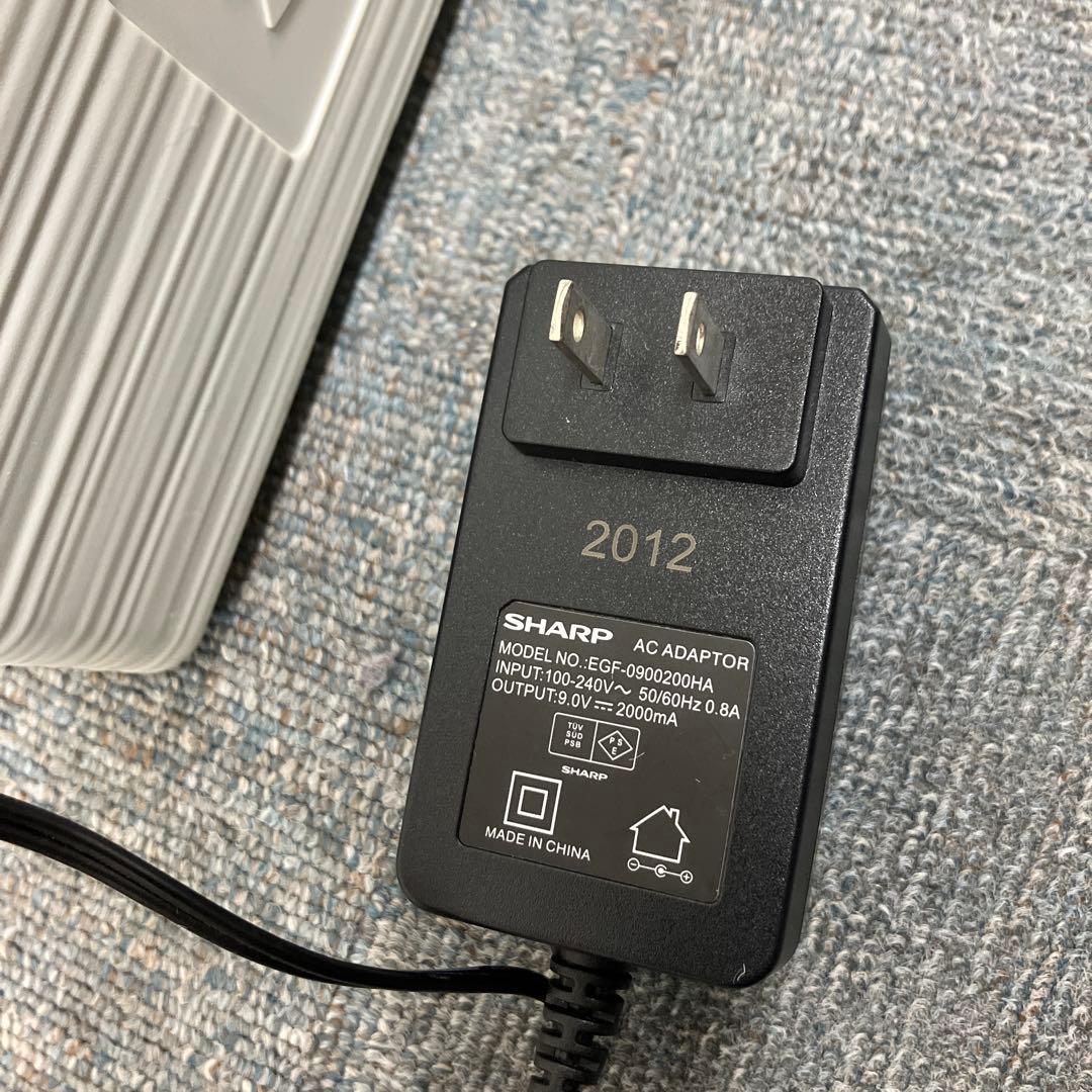 中古シャープ 電子レジスタ ー8部門XE-A147-W ホワイト