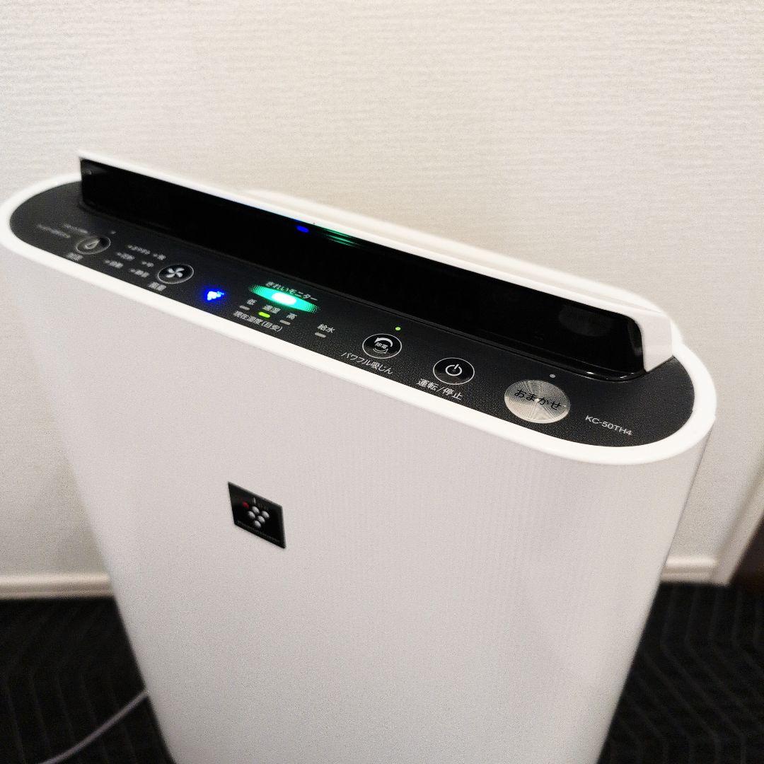 美品　加湿空気清浄機 　SHARP　KC-50TH4-W