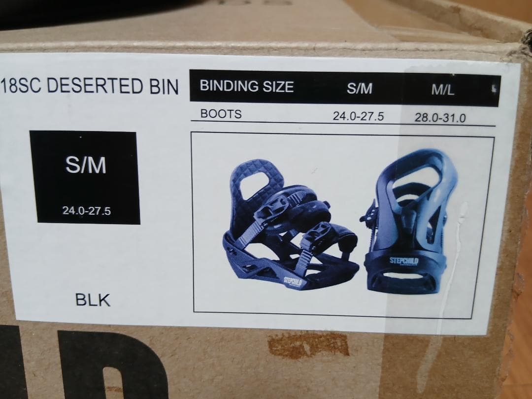 新品未使用/STEPCHILD スノーボードビンディング