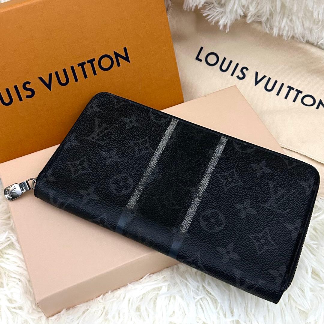 LOUIS VUITTON モノグラム エクリプス フラグメント デザイン 財布
