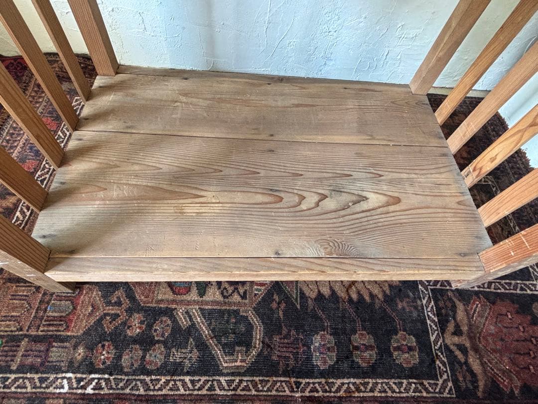 アンティークシェルフ　古い木製ラック