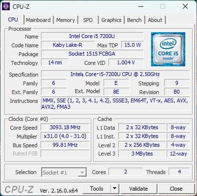 7123★東芝　B65/J★第７世代　Core i５★メモリ12GB★SSD