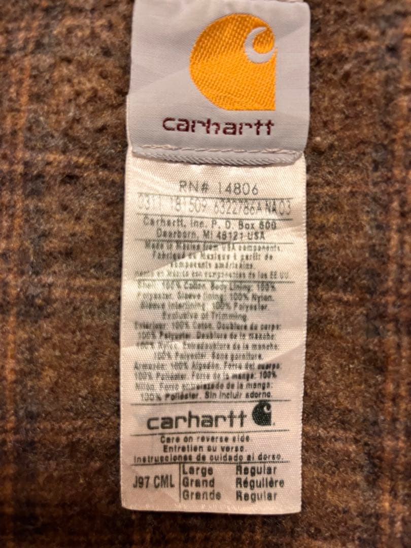 Carhartt デトロイトジャケット J97 ショート丈