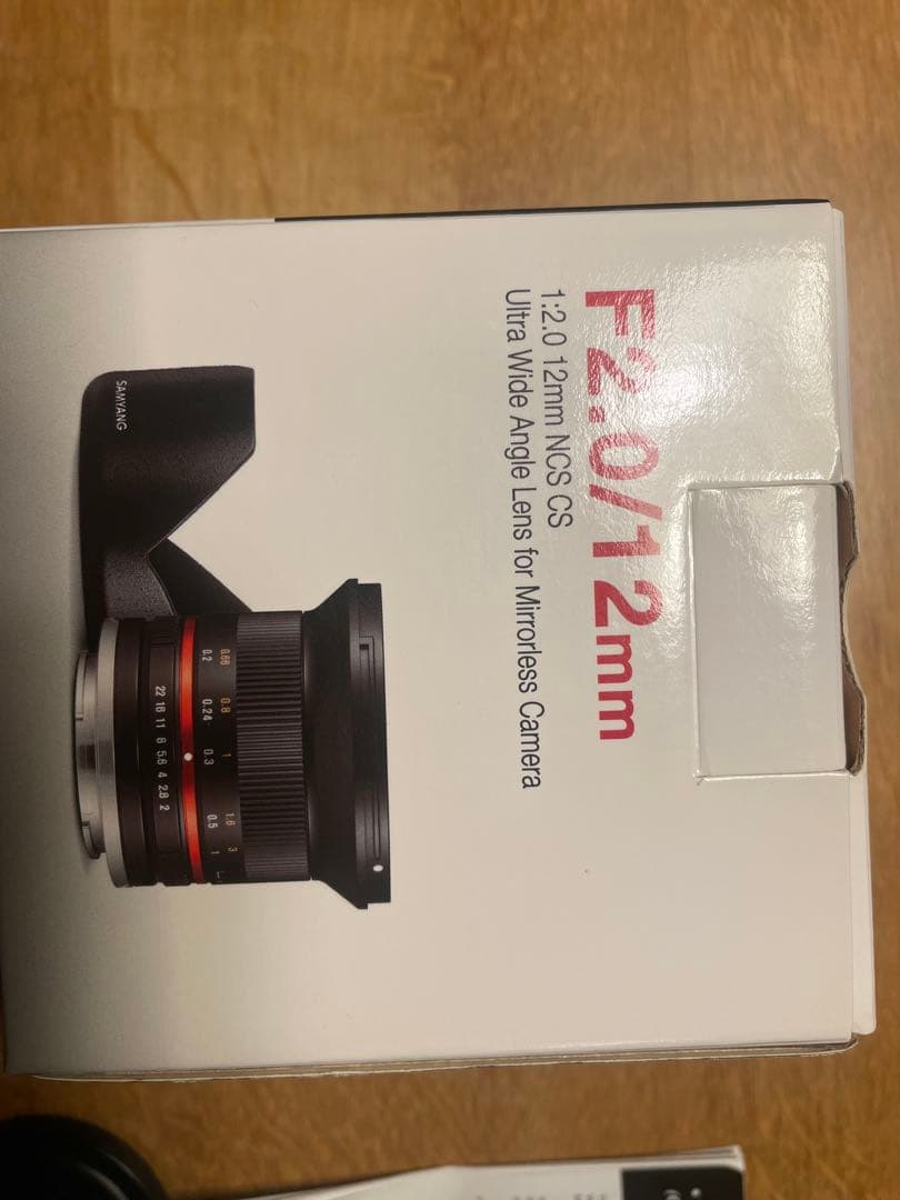 極美品SAMYANG 12mm F2.0 Xマウント 富士FUJIFILM
