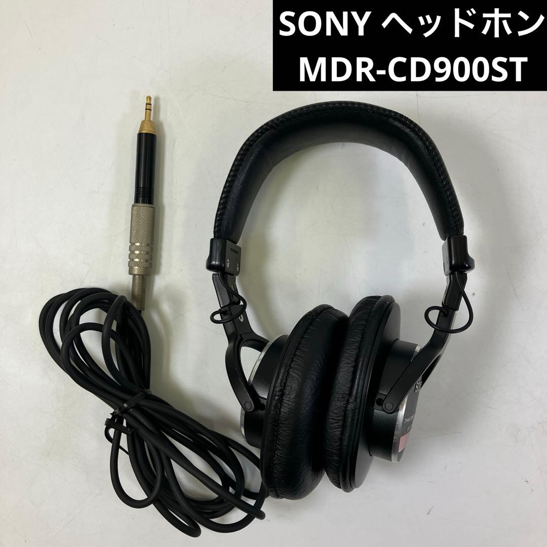 【中古】 SONY 有線 ヘッドホン MDR-CD900ST 変換アダプター付き