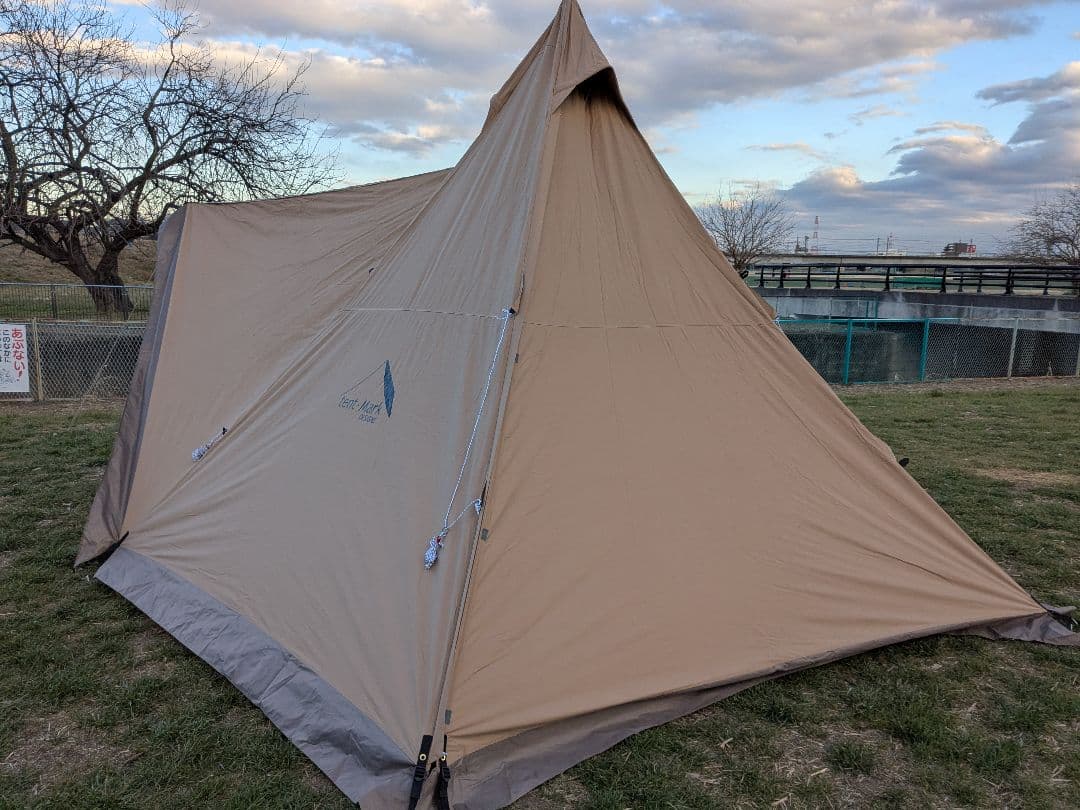 テンマクデザイン　サーカスTC DX　おまけタープ連結コネクトキャップ付き