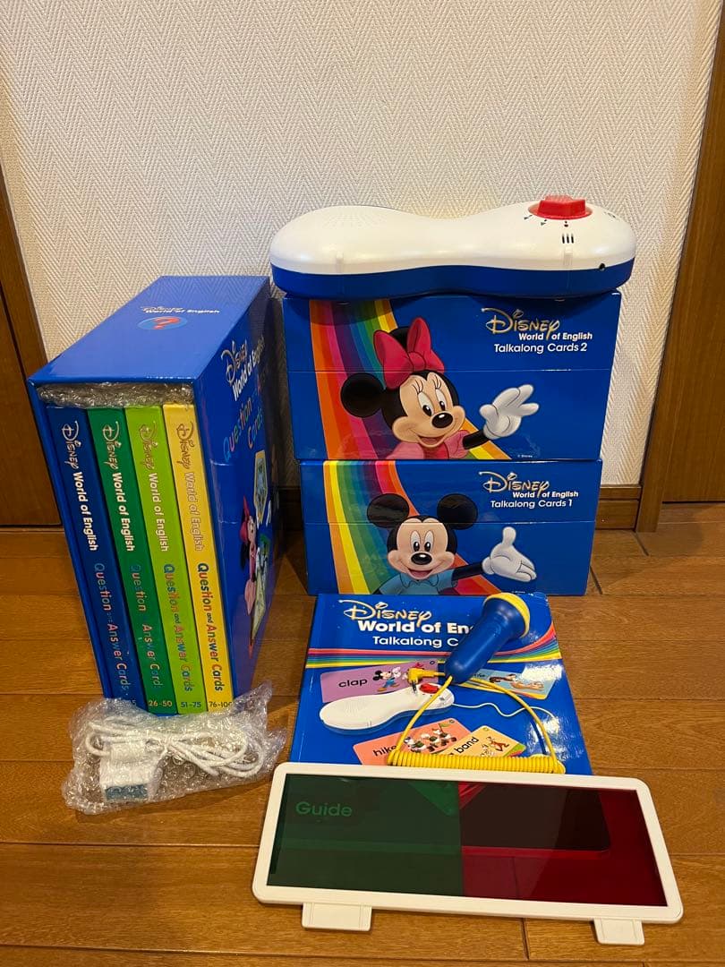 ふ*う様 ☆トークアロングプレイメイトエアー Q＆Aカード DWE ディズニー英